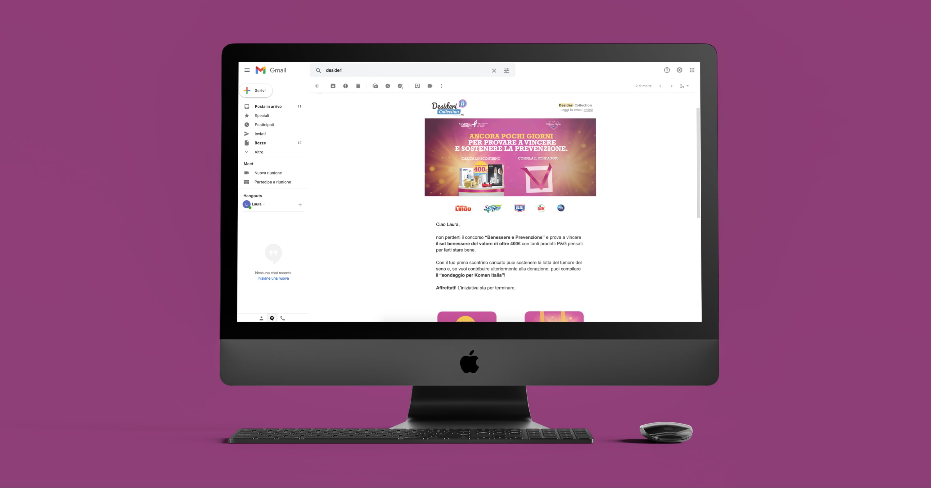 Desideri Mockup email